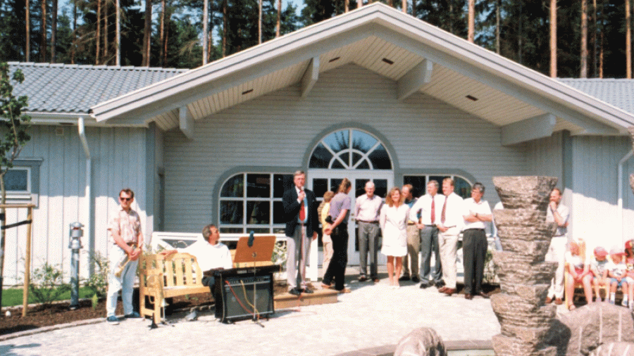 Från invigning 1992