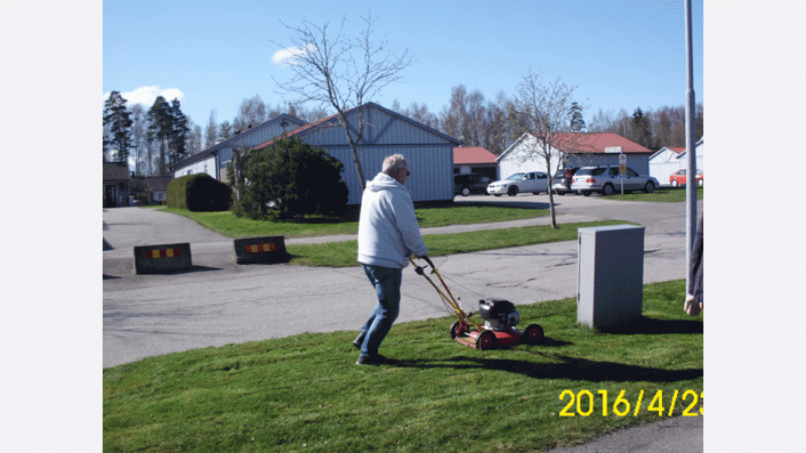 Gräsklippning